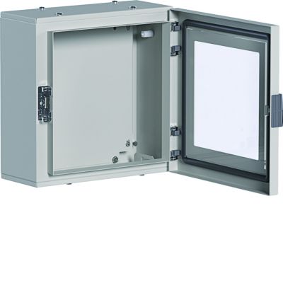 orion+ Obudowa stalowa 300x300x160mm IP65 drzwi transparentne FL153A HAGER (FL153A)