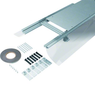 tehalit.BK Kanał współpoziomy boczna folia ochronna BKFD 300x(105-150)mm stal BKFD300105 HAGER (BKFD300105)