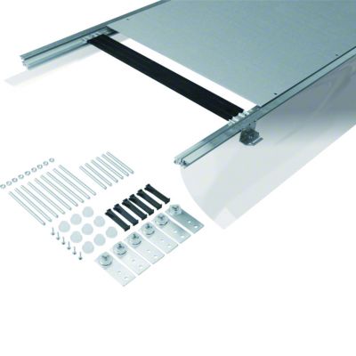 tehalit.BK Kanał współpoziomy boczna folia ochronna BKF 600x(105-150)mm stal BKF600105 HAGER (BKF600105)