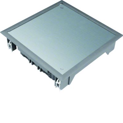 tehalit.VE-EE Pokrywa pełna VDQ06 200x200 wykładzina 5mm stal szary PA VDQ06057011 HAGER (VDQ06057011)