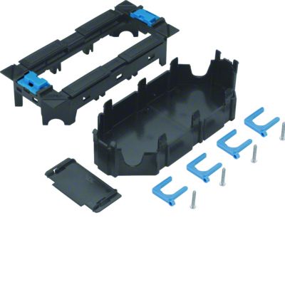 tehalit.GB-EG Puszka montażowa potrójna 45x45mm PC-ABS czarny GTVR300 HAGER (GTVR300)
