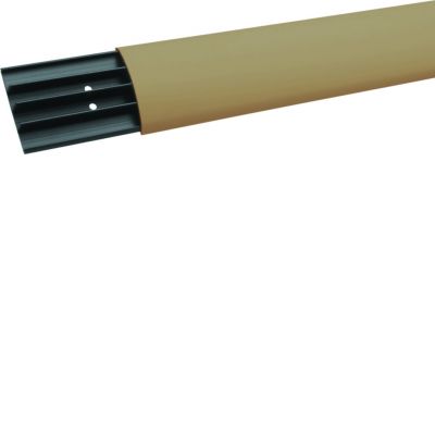 tehalit.AK Kanał podłogowy PVC z pokrywą 18x75 beżowy SL1807501019 HAGER (SL1807501019)