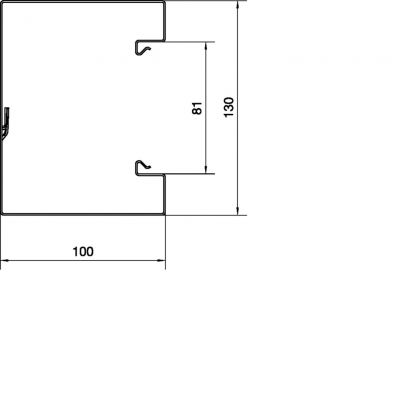 tehalit.BRS Podstawa 100x130mm stal ocynk BRS1001301VERZ HAGER (BRS1001301VERZ)