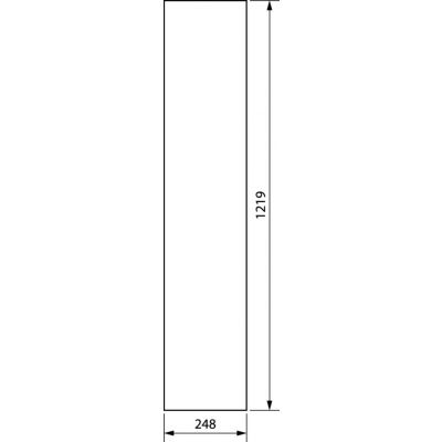 univers Drzwi lewe do obudowy IP44/54 1250x800mm FZ028N HAGER (FZ028N)
