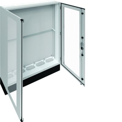 univers Rozdzielnica stojąca IP55 kl. I 1300x1850x275 + cokół 200mm drzwi transparentne FR25K2 HAGER (FR25K2)