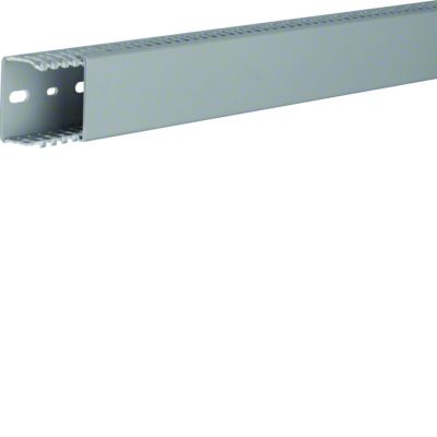 tehalit.LKG Kanał grzebieniowy PVC z pokrywą 37x50mm szary LKG3705007030B HAGER (LKG3705007030B)