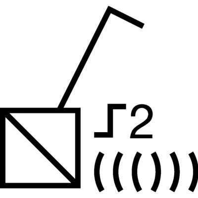 KNX q/e/s Wyjście załączające przekaźnikowe pojedyncza + wejście bezpotencjałowe 2-kr TRM693G HAGER (TRM693G)