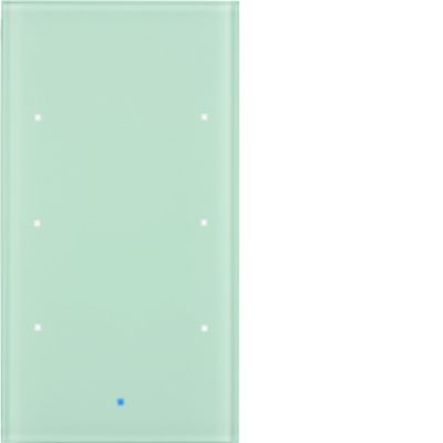 BERKER KNX TS Sensor dotykowy 3-krotny szkło białe 75143830 HAGER (75143830)