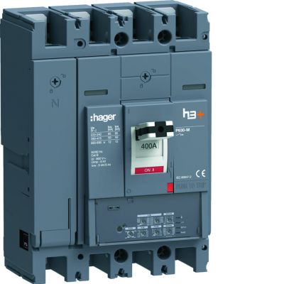 MCCB Wyłącznik mocy h3+ P630 LSI 4x400A 50kA (HMW401JR)