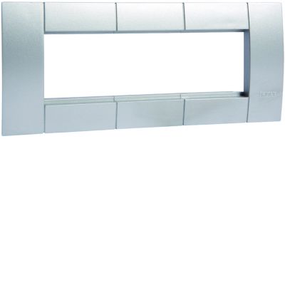 tehalit.WA Ramka montażowa potrójna 45x45mm aluminium GT453ALU HAGER (GT453ALU)