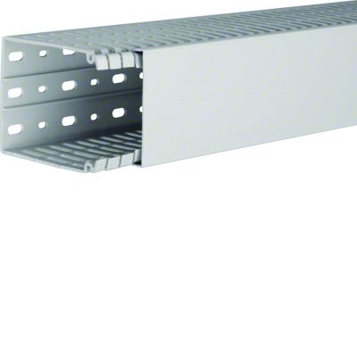 tehalit.HA7 Kanał grzebieniowy bezhalogenowy 100x80mm jasnoszary HA7100080 HAGER (HA7100080)