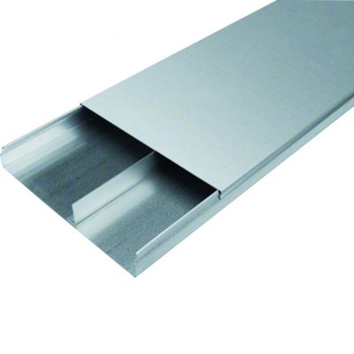 tehalit.UK Kanał do wylewki podłogowej 2-komorowy 340X48mm stal UK340482 HAGER (UK340482)