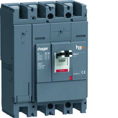 MCCB Rozłącznik mocy h3+ P630 4x630A (HCW631AR)