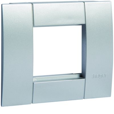 tehalit.WA Ramka montażowa pojedyncza 45x45mm aluminium GT451ALU HAGER (GT451ALU)