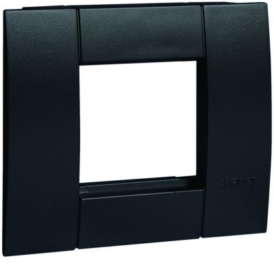 tehalit.WA Ramka montażowa pojedyncza 45x45mm czarna GT4519011 HAGER (GT4519011)