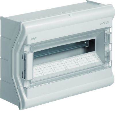 Rozdzielnica modułowa 1x18 natynkowa odporna UV IP65 Vector VE118SN HAGER (VE118SN)