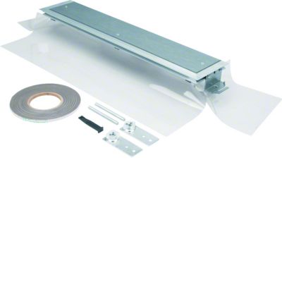 tehalit.BK Końcówka kanału boczna folia ochronna BKFD 600x(45-70)mm stal BKFDE600045 HAGER (BKFDE600045)