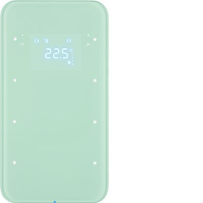 BERKER R.1 Sensor dotykowy potrójny z regulatorem temperatury szkło biały 75643060 HAGER (75643060)