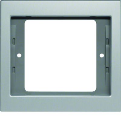 BERKER K.5 Ramka pojedyncza aluminium 13137003 HAGER (13137003)