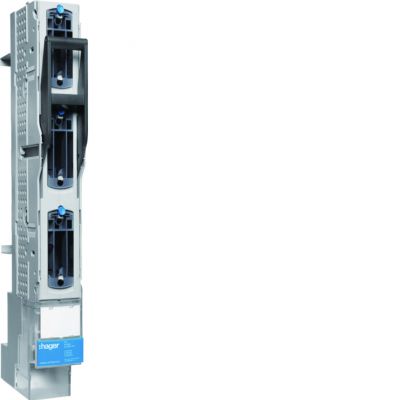 LV rozłącznik bezp.listw. NH00 3P 160A 690VAC szyny 60mm zac.śr.M8 LVS0060SPX HAGER (LVS0060SPX)