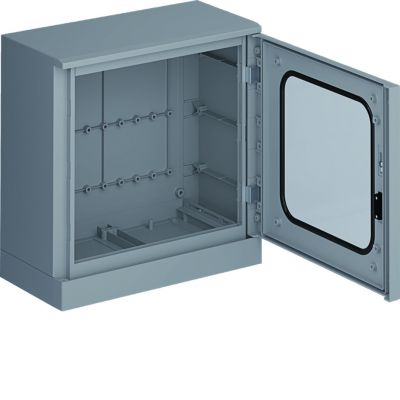 orion+ Obudowa poliester 600x600x300mm IP65 PANEL-struct. z cokołem drzwi transparentne FL520B HAGER (FL520B)