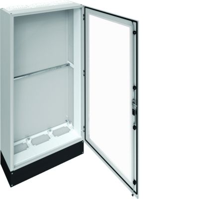 univers Rozdzielnica stojąca IP55 kl. I 800x1850x275 + cokół 200mm drzwi transparentne FR23K2 HAGER (FR23K2)