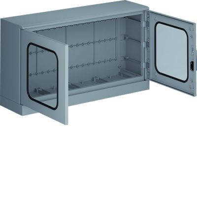 orion+ Obudowa poliestrowa 1100x600x300mm PANEL-struct. z cokołem drzwi transparentne FL530B HAGER (FL530B)