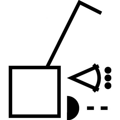 BERKER K.1 Nasadka IR czujnika ruchu komfort 1,1 m biały 85341279 HAGER (85341279)