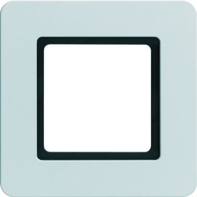 Q.7 Ramka 1-krotna do modułu podświetlenia LED, aluminium (10116174)