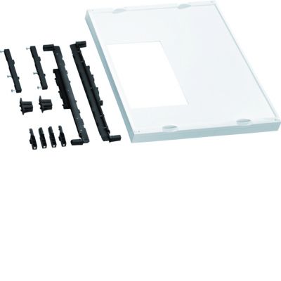 univers N HC 600x500mm zestaw dla 9 rozłącz.listw. NH00 na system szyn 60mm góra UC42L60 HAGER (UC42L60)