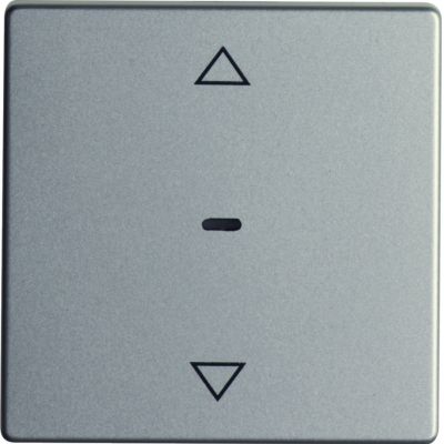 BERKER Q.1/Q.3/Q.7 KNX RF quicklink przycisk żaluzjowy aluminium aksamit lakierowana 85245224 HAGER (85245224)