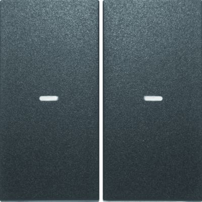 BERKER KNX e/s B.x Klawisze z soczewką do modułu przycisku podwójnego antracyt mat lakierowana. 80960385 HAGER (80960385)