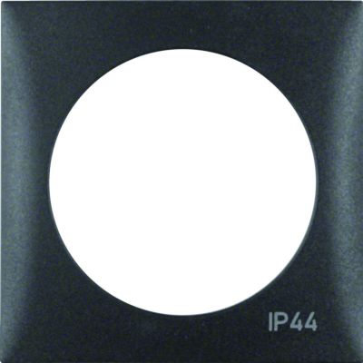 Integro Flow Ramka 1-krotna z nadrukiem  IP44  bez uszczelki, ant (918272595)
