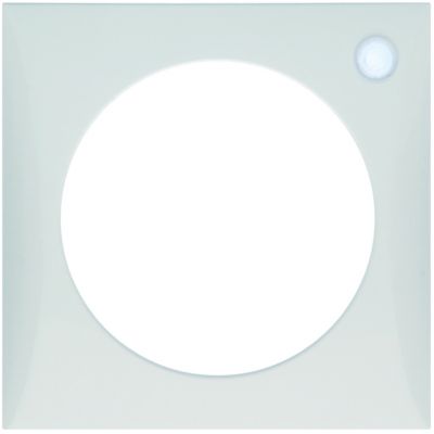 Integro Ramka 1-krotna z soczewką, biały, połysk (919872502)