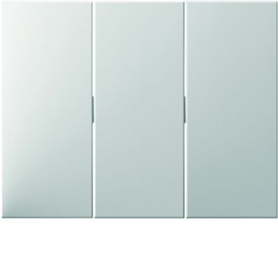 BERKER K.1 Klawisze do łącznika 3-klawiszowego biały 14657009 HAGER (14657009)