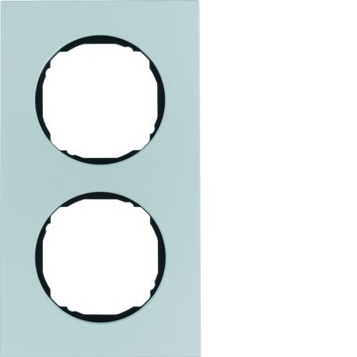 R.8 Ramka 2-krotna, aluminium (10122674)