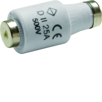 Wkładka bezpiecznikowa DII/E27 wyk.szybkie F (Bi-Wts) 25A 500VAC LE27F25 HAGER (LE27F25)