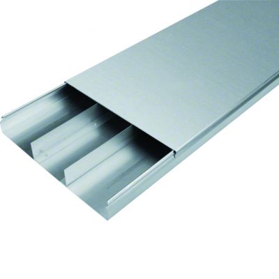 tehalit.UK Kanał do wylewki podłogowej 3-komorowy 340X48mm stal UK340483 HAGER (UK340483)
