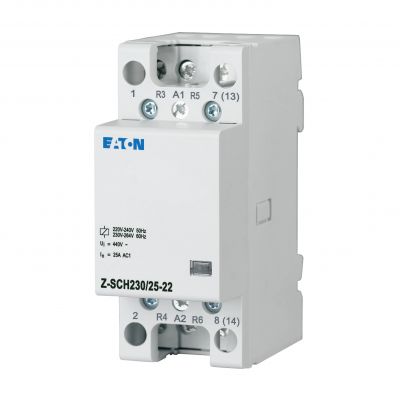 Z-SCH230/25-22 Stycznik modułowy 25A 2Z 2R 230V AC 248849 EATON (248849)