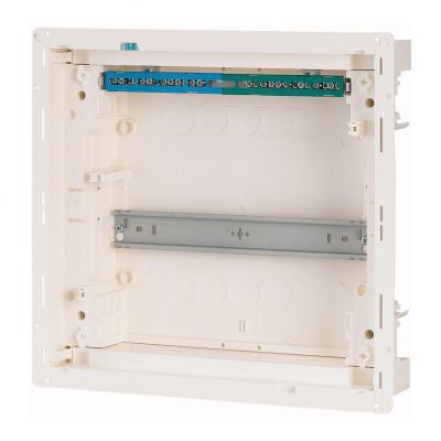 KLV-12UPS-F Rozdzielnica modułowa podtynkowa płaska 1x12 kl.II IP30 zawiera listwy N/PE 178814 EATON (178814)