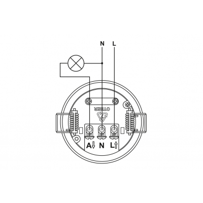 GTV CZUJNIK RUCHU CR-5, max. 1200W, AC 220-240V, 50/60Hz, KĄT DZIAŁANIA 360*, ZASIĘG 6m ± 2,2-4m, IP20, NIE WSPÓŁPRACUJE Z LED, WPUSZCZANY, BIAŁY CR-CR5000-00 (CR-CR5000-00)