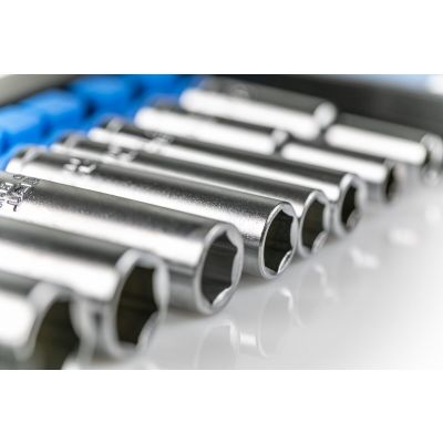 Zestaw nasadek długich 1/4'' 8 szt. HT1A886 HOEGERT (HT1A886)