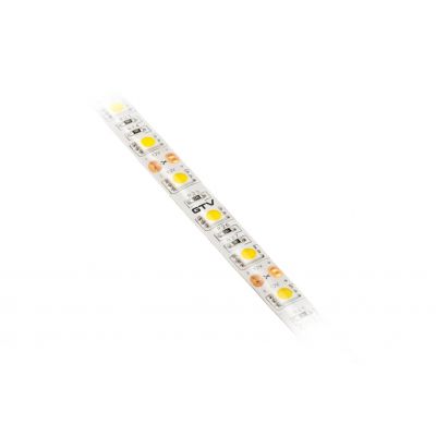 GTV TAŚMA FLASH 5050, 300 LED CIEPŁY BIAŁY, 72W WODOODPORNA 10mm, ROLKA 5m LD-5050-300-65-CB (LD-5050-300-65-CB)