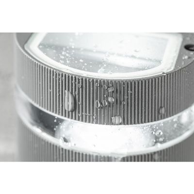 GTV OPRAWA ŚCIENNA DWUKIERUNKOWA SILVA, GU10, max. 50W, IP54, AC 220-240V, 50/60Hz, SZARA LD-SILVAGU10D-80 (LD-SILVAGU10D-80)