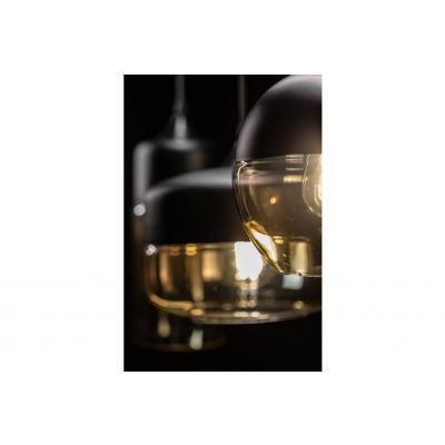 Lampa wisząca E27 LENDER szkło kula GTV (OS-LEND-10-DEC)