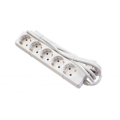 GTV PRZEDŁUŻACZ SCHUKO 5 GNIAZD, 3m AE-PS5G3M-00 (AE-PS5G3M-00)