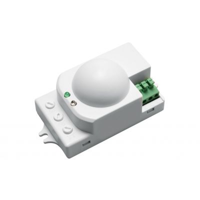 GTV CZUJNIK MIKROFALOWY RUCHU, SRC812, max. 1200W, AC 220-240V, 50/60Hz, KĄT DZIAŁANIA 360*, ZASIĘG 1-8m ± 1,5- 3,5m, IP20, WSPÓŁPRACUJE Z LED, NATYNKOWY, BIAŁY AE-SRC812-00 (AE-SRC812-00)