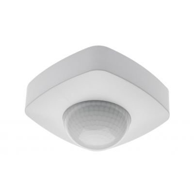 GTV CZUJNIK RUCHU I OBECNOŚCI CO-1, max. 2000W, AC 220-240V, 50/60Hz, KĄT DZIAŁANIA 360*, ZASIĘG 20m ± 2,2 - 6m, IP20, WSPÓŁPRACUJE Z LED, NATYNKOWY, BIAŁY CR-CO1000-00 (CR-CO1000-00)
