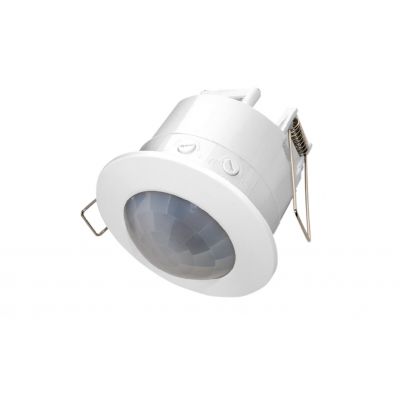 GTV CZUJNIK RUCHU CR-5, max. 1200W, AC 220-240V, 50/60Hz, KĄT DZIAŁANIA 360*, ZASIĘG 6m ± 2,2-4m, IP20, NIE WSPÓŁPRACUJE Z LED, WPUSZCZANY, BIAŁY CR-CR5000-00 (CR-CR5000-00)