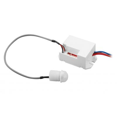 GTV CZUJNIK RUCHU CR-7, max. 800W, AC 220-240V, 50/60Hz, KĄT DZIAŁANIA 360*, ZASIĘG 6m ± 1,8- 2,5m, IP20, WSPÓŁPRACUJE Z LED, NATYNKOWY, BIAŁY CR-CR7000-00 (CR-CR7000-00)